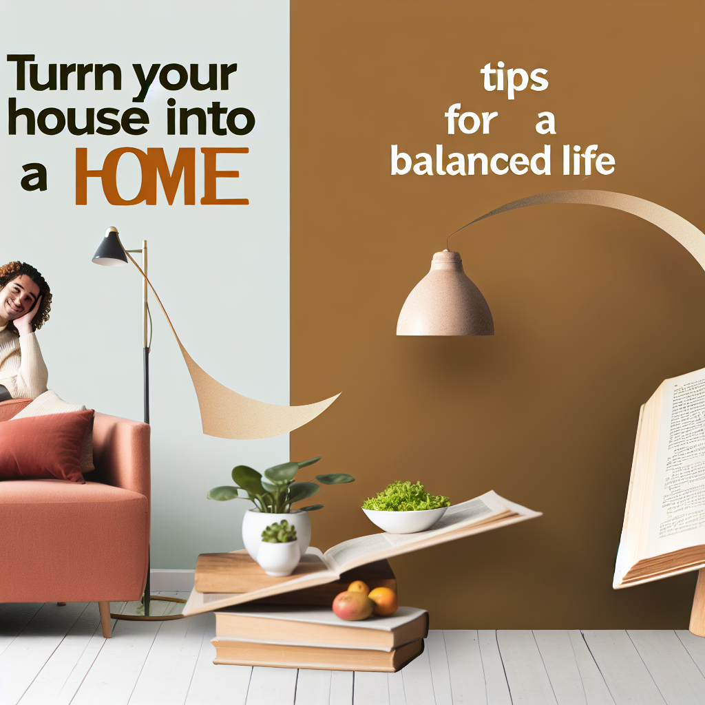 Maak van je huis een thuis: tips voor een gebalanceerd leven