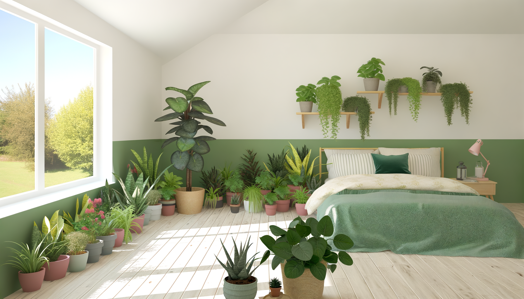 De gezonde boost: planten op je slaapkamer!