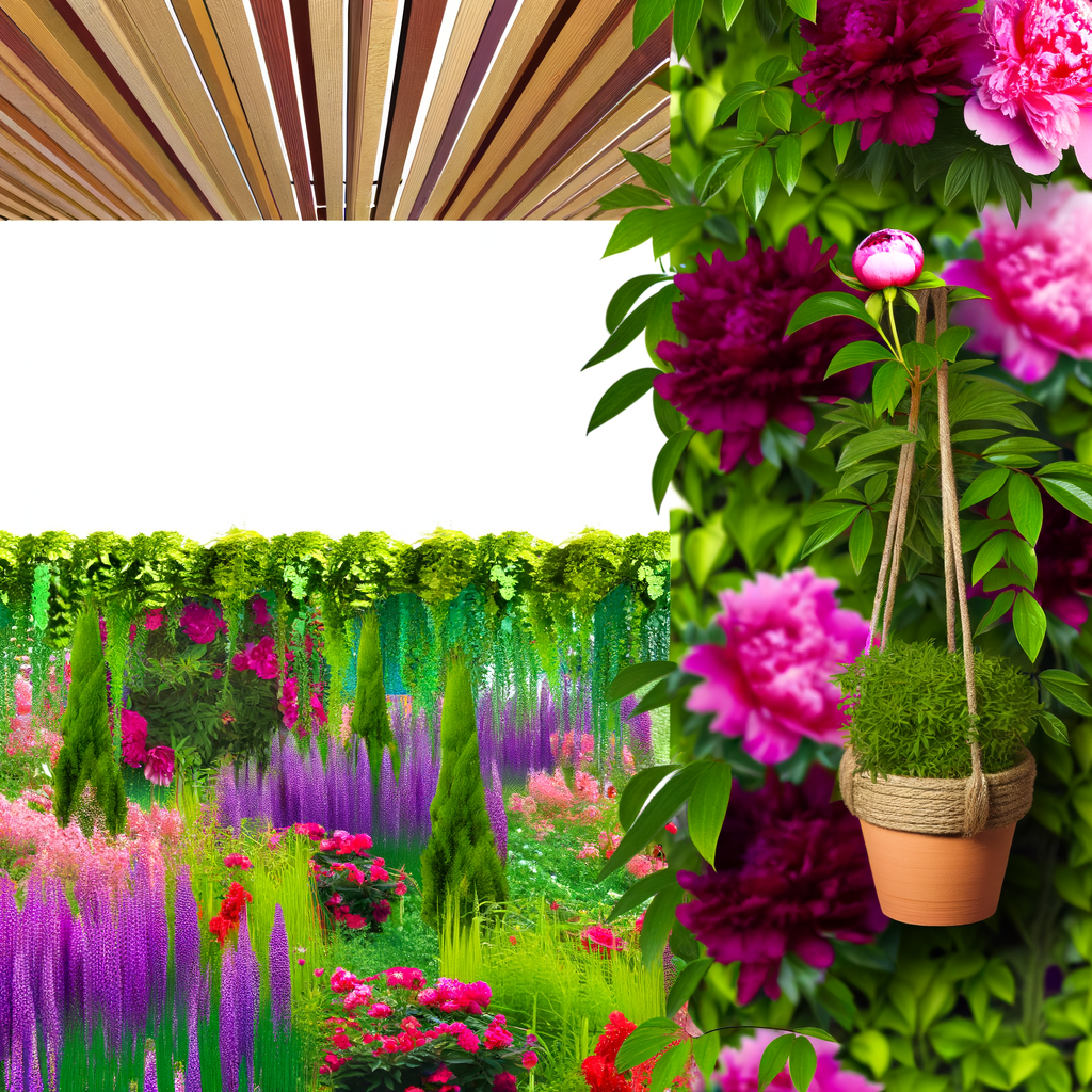 Creëer een kleurrijke tuin: paarse bloemen en planten